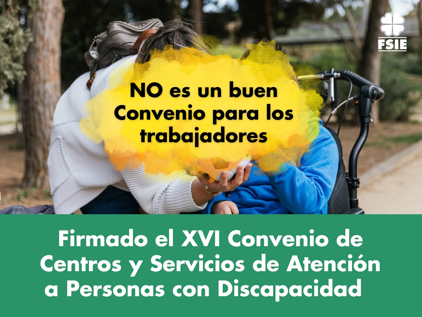 El XVI Convenio de Discapacidad no es un buen Convenio